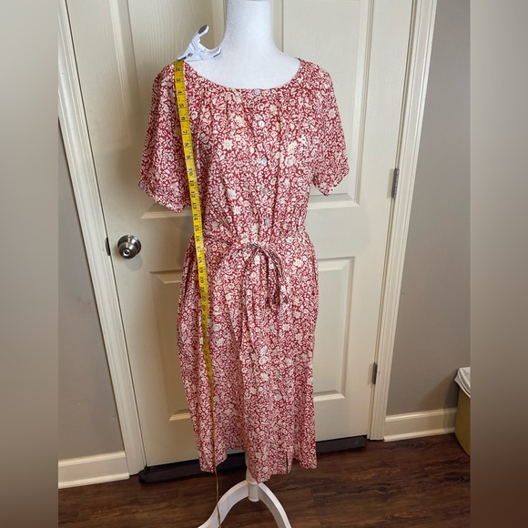 New with tags Faherty Carmel Organic Cotton Midi Dress - Picture 5 of 12